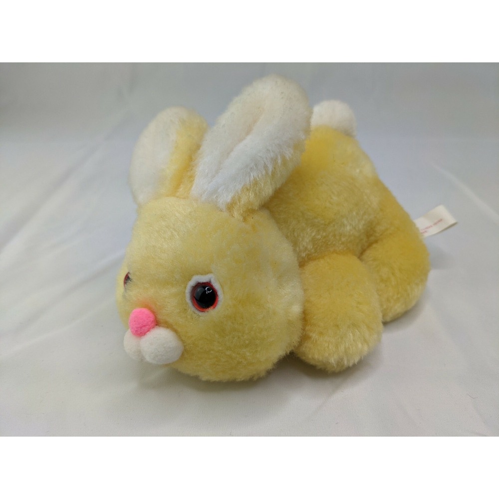 Yellow Rabbit Bunny Plush 6 Inch Giftco Inc Stuffed Animal Toy